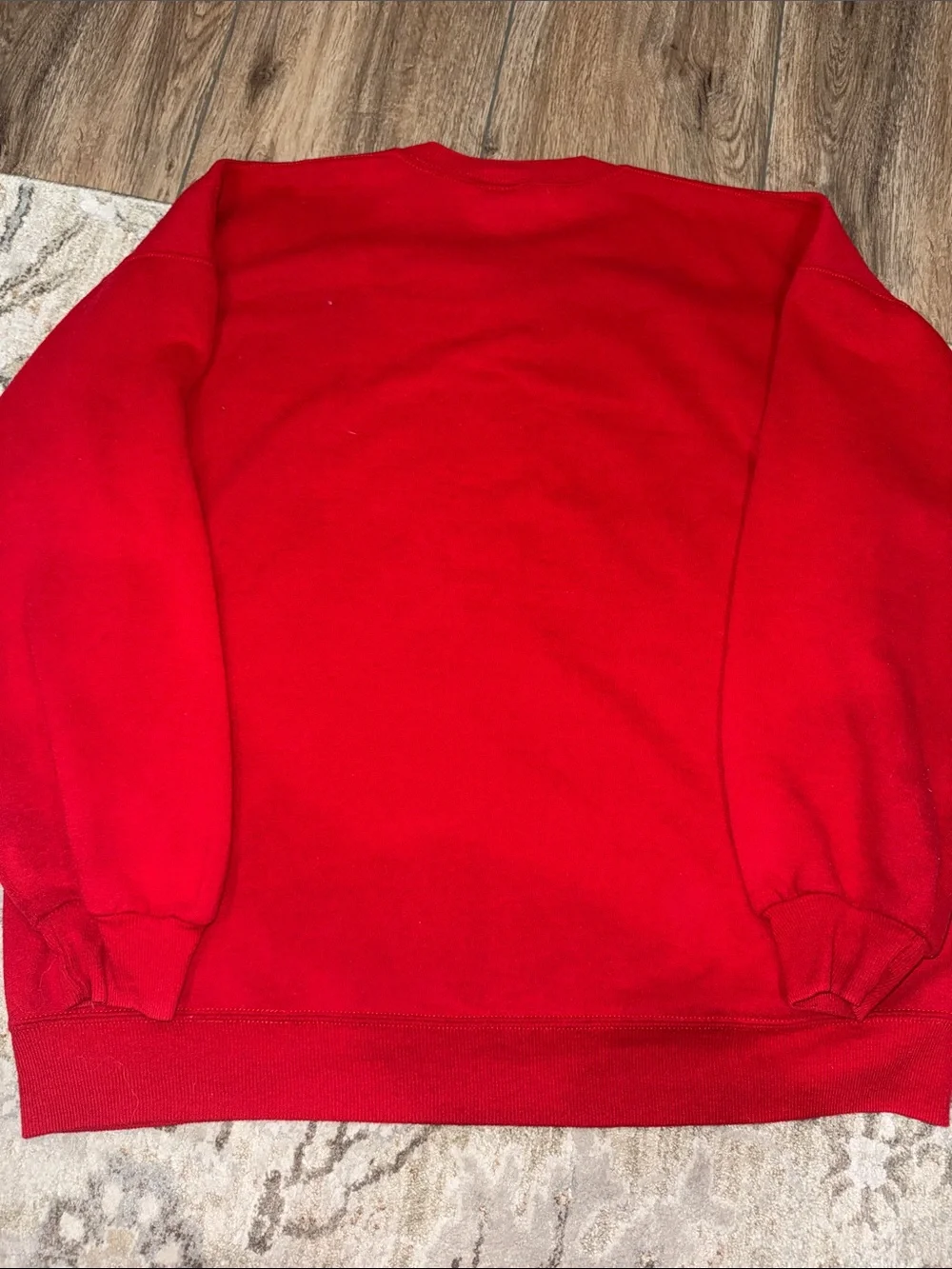 Vintage Retro Team Red Nebraska Cornhuskers Crewneck Sweatshirt